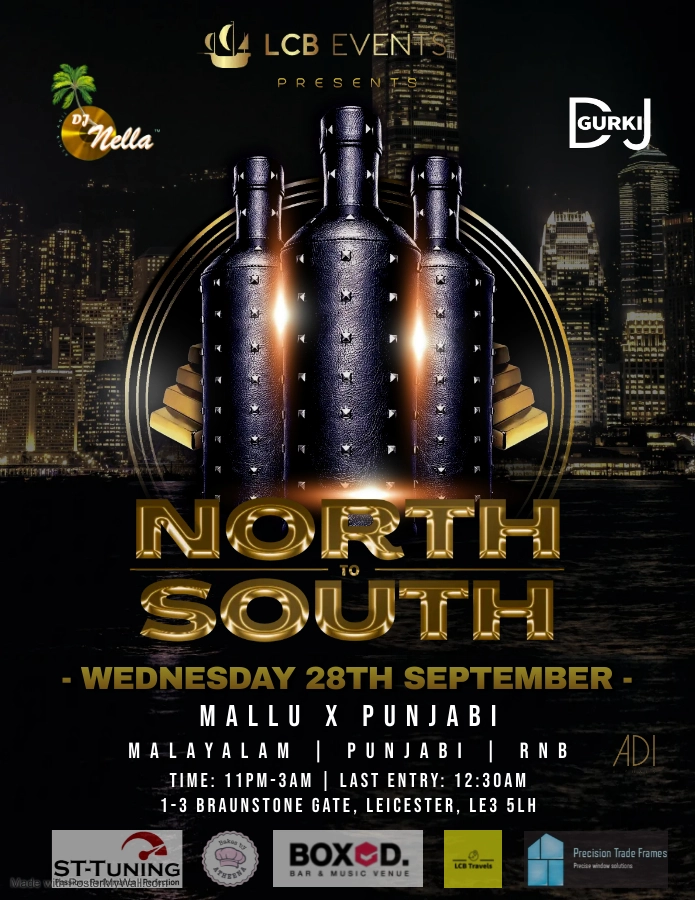 North To South Poster